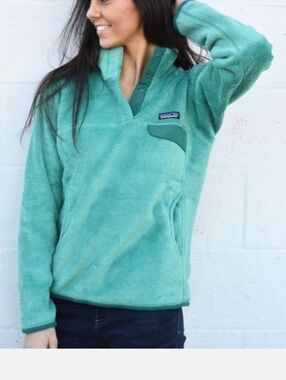 Patagonia Synchilla Retool Snap Fleece Pullover Teal XL